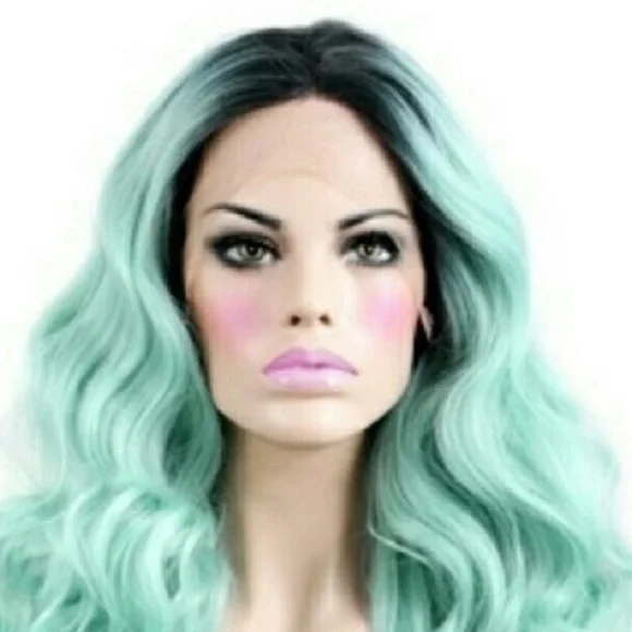 22” GREEN OMBRE BODY WAVY Mermaid NEW